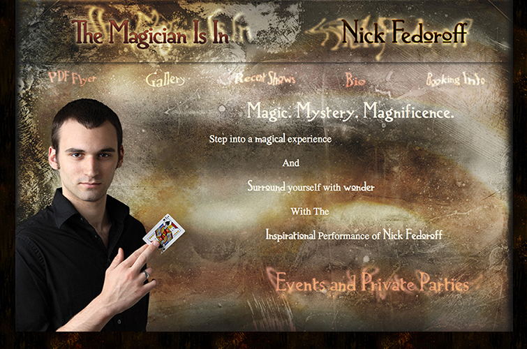 Logo, business cards, promotional flyers and custom web design