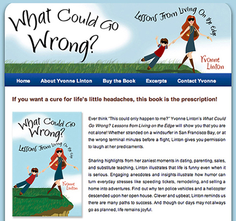 Design revision of existing website for compatibility with book design: New graphics and CSS styles